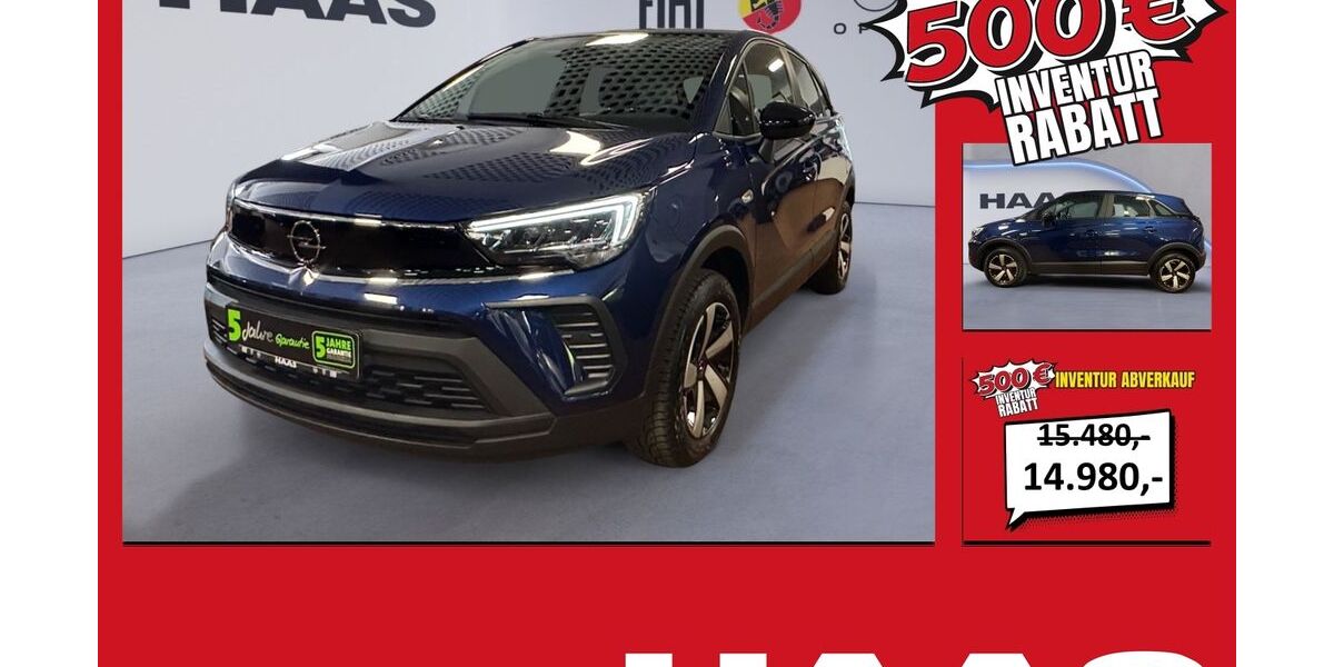 Opel Crossland (X) 31.800 km 13.280 &euro; Schwabmünchen 86830