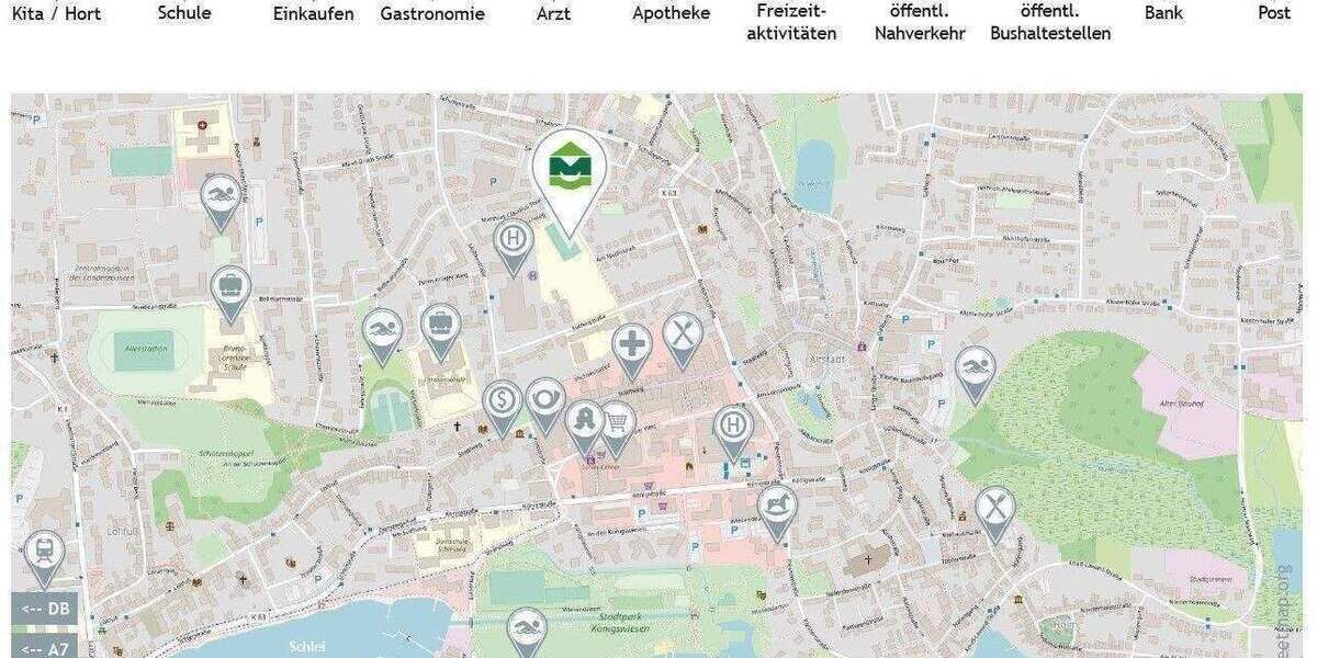 Reihenmittelhaus Schleswig - 4 Zimmer, 93 m&sup2;, 1.452&euro; | Angebot:25427664