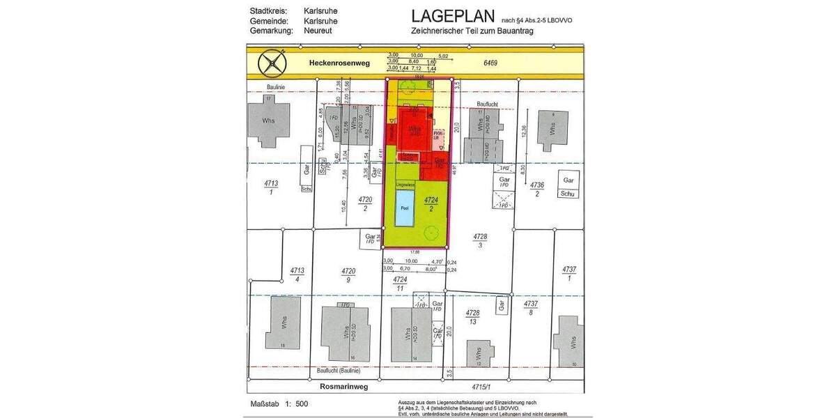Mehrfamilienhaus, Wohnhaus Karlsruhe Neureut - 5 Zimmer, 135 m&sup2;, 650.000&euro; | Angebot:25909409