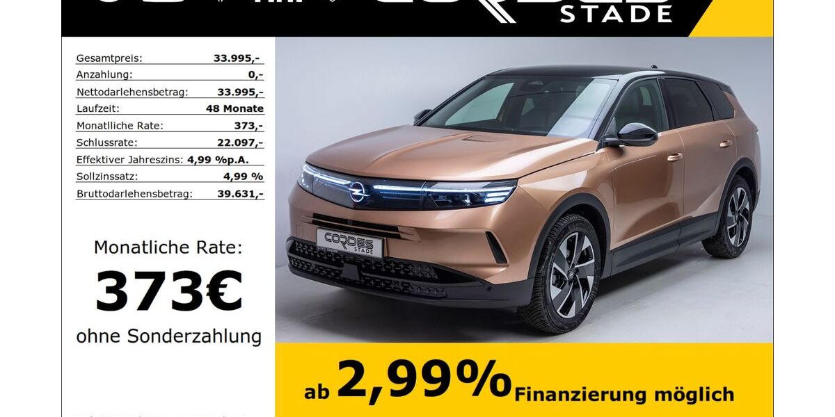 Opel Grandland (X) 1.960 km 33.995 &euro; Stade 21680