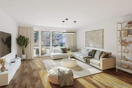 Ruhige Wohnung im 1. OG ohne Barrieren erreichbar 4 zimmer