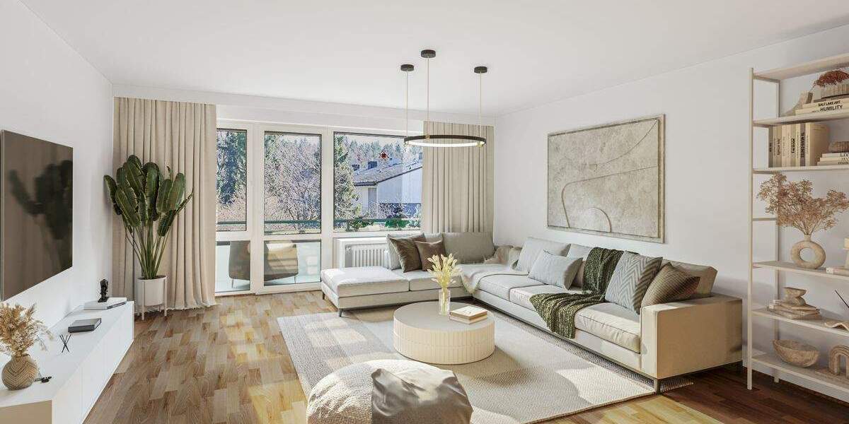 Ruhige Wohnung im 1. OG ohne Barrieren erreichbar 4 zimmer