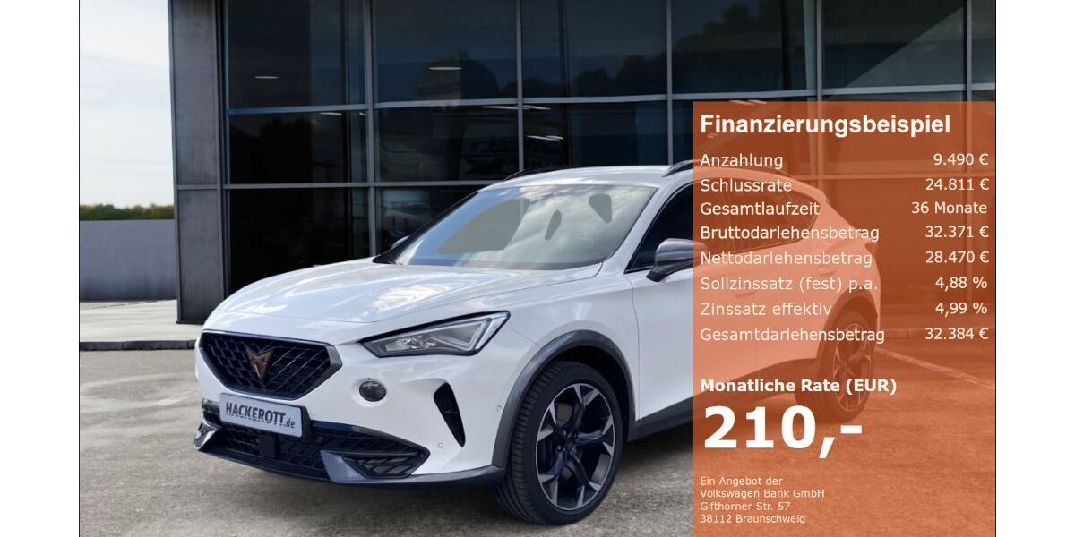 Cupra Formentor 19.864 km 35.980 &euro; Hannover 30165