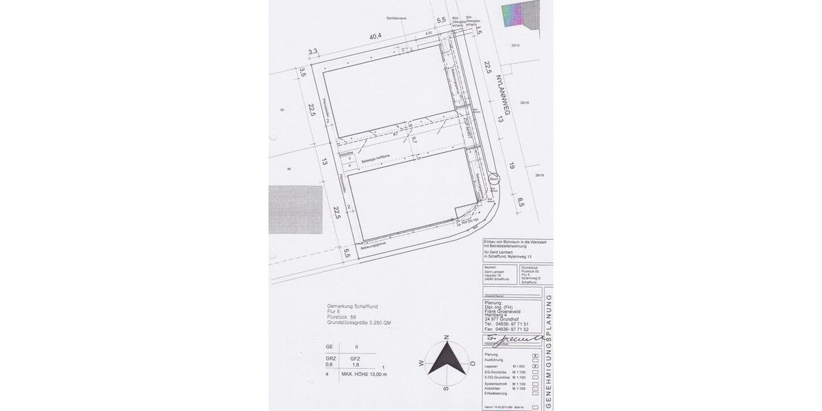 Gewerbeobjekt Schafflund - 1.800&euro; | Angebot:25422887