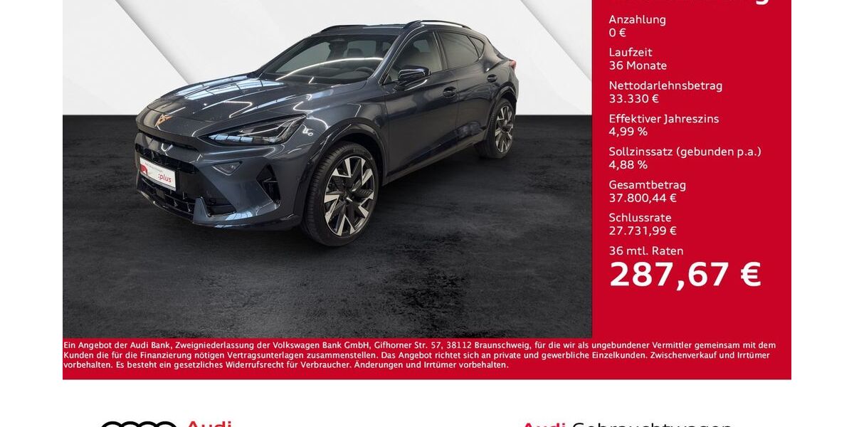 Cupra Formentor 5.000 km 33.330 &euro; Giessen 35394