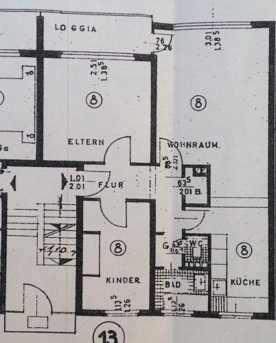 Etagenwohnung Celle - 3 Zimmer, 73 m&sup2;, 125.000&euro; | Angebot:26278904