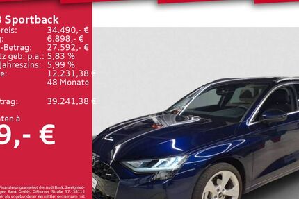 Audi A3 7.493 km 33.290 € Berlin 13088