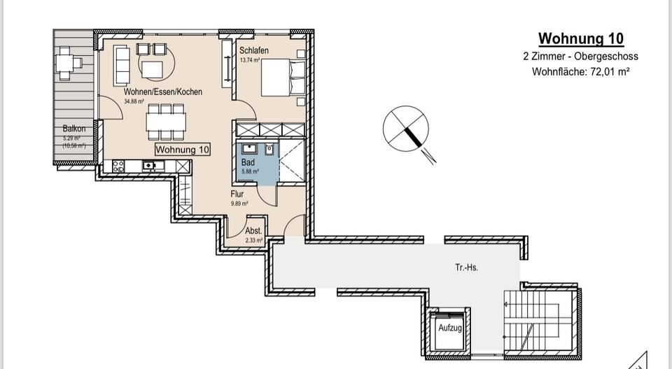 Erstbezug! 2-ZKB Whg. zu vermeieten 2 zimmer