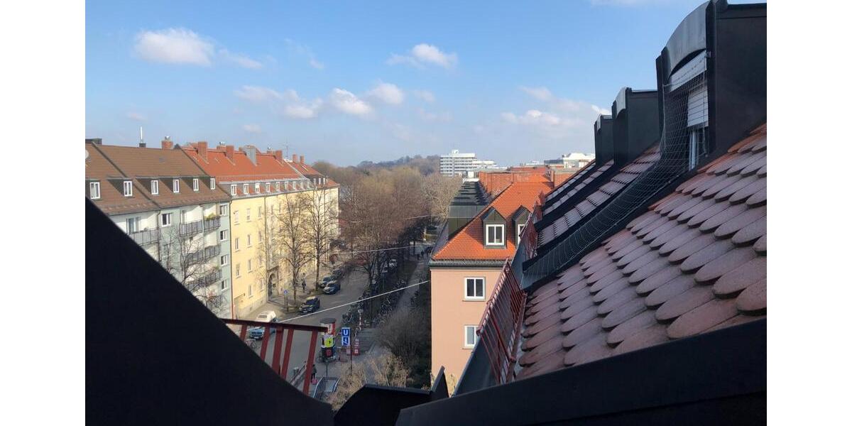 Dachgeschoßwohnung München Schwabing-West - 1.5 Zimmer, 30 m&sup2;, 1.100&euro; | Angebot:25043784