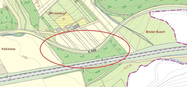 ungepflegte und ggf. belastete Holzungsfläche östlich von Bodenfelde zimmer