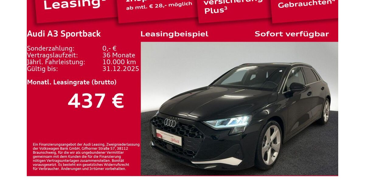 Audi A3 8.700 km 34.900 &euro; Berlin 12489