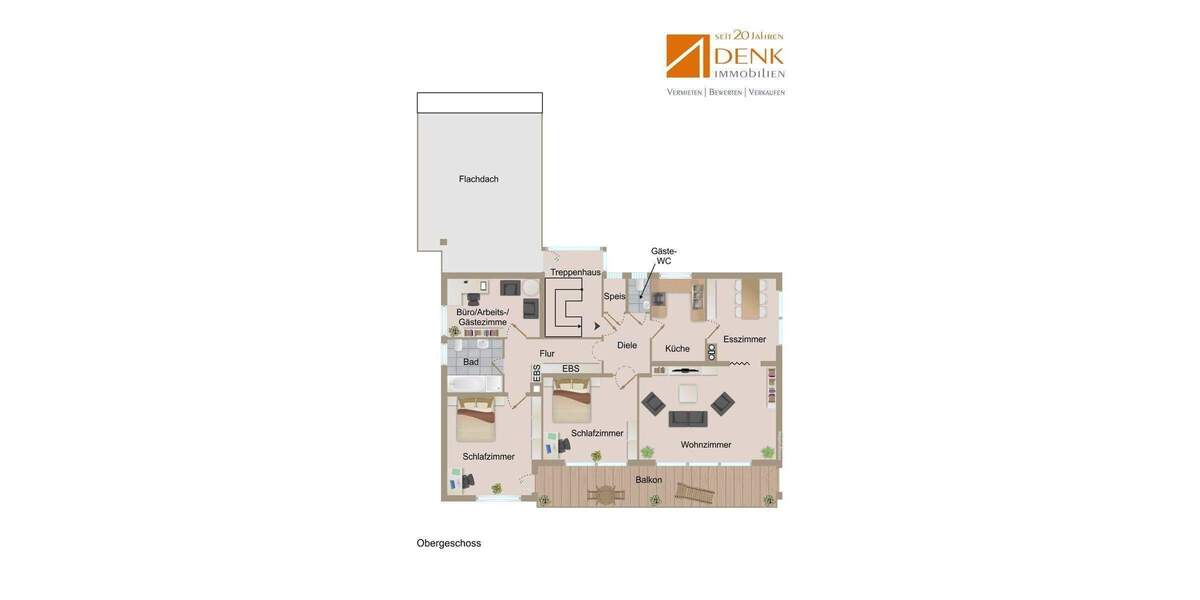 Familienglück garantiert - Großzügige 5-Zimmer- Wohnung mit Balkon in Buchbrunn 5 zimmer