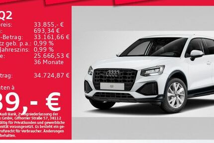 Audi Q2 19.574 km 33.855 &euro; Eching 85386