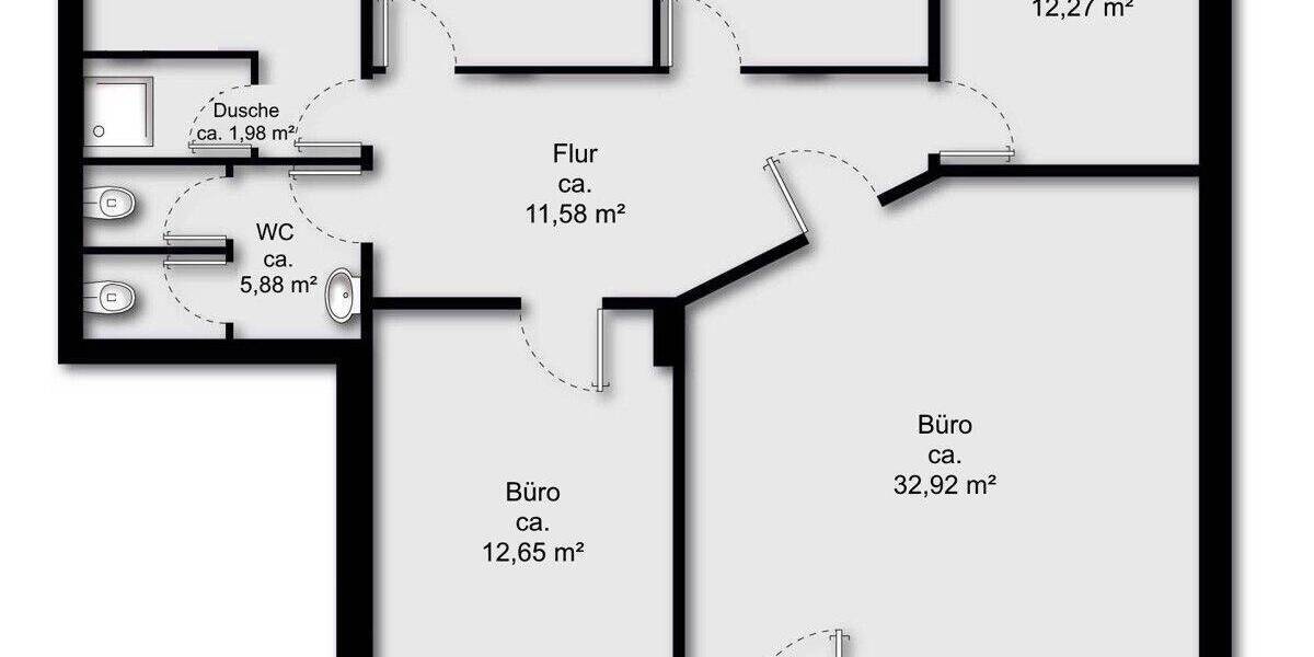 Gewerbeobjekt Bremen / Vegesack Vegesack - 6 Zimmer, 165.000&euro; | Angebot:25746243