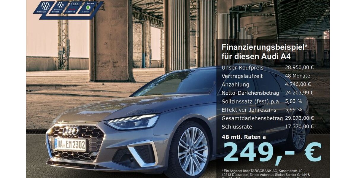Audi A4 25.000 km 28.490 &euro; Griesheim 64347