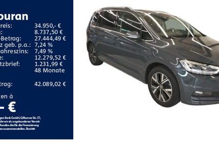 VW Touran 15.465 km 34.950 &euro; Aalen 73431