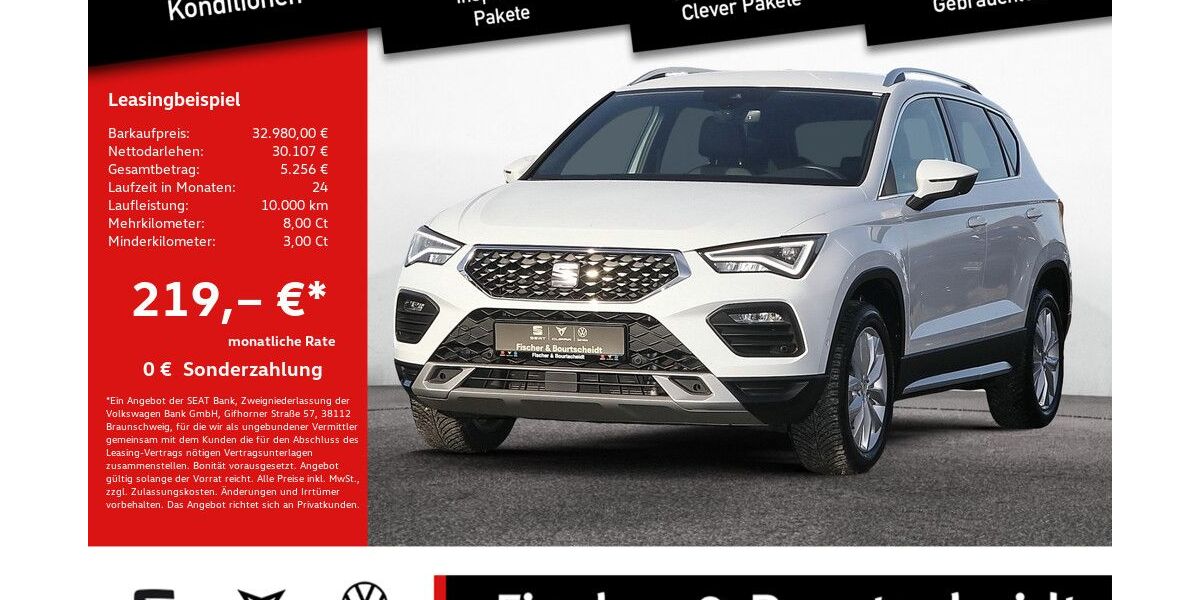 Seat Ateca 21.662 km 32.980 &euro; Lohmar 53797