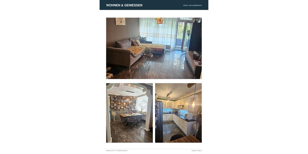 Etagenwohnung Gütersloh - 4 Zimmer, 101 m&sup2;, 250.000&euro; | Angebot:27296268