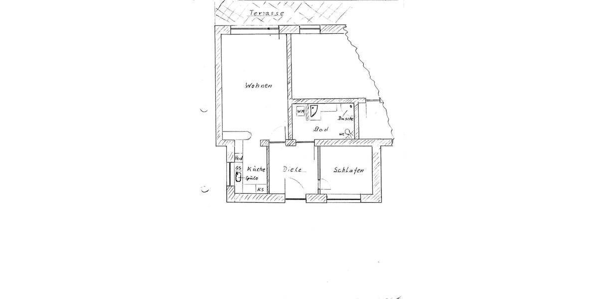 Erdgeschoßwohnung Hamburg Altona - 2 Zimmer, 40 m&sup2;, 750&euro; | Angebot:26398667