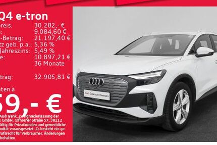Audi Q4 e-tron 24.228 km 27.274 &euro; München 80935