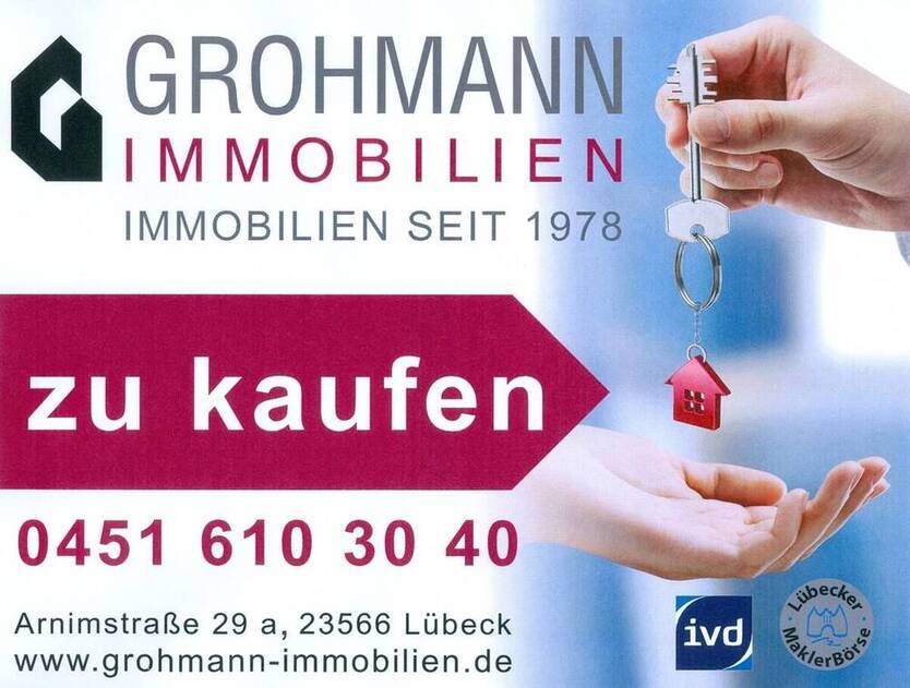 4,5-Zi.-Eigentumswohnung mit gr. Balkon und Pkw-Außenstellplatz in Bad Schwartau (Mühlenteich)
