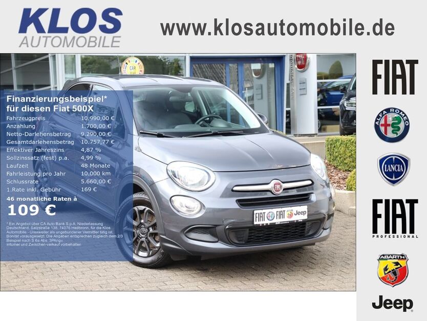 Fiat 500X 111.183 km 10.990 € Marpingen 66646