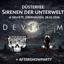 Devil M - Düsterfee - Sirenen der Unterwelt 28.02.2026 Helvete Metal Club