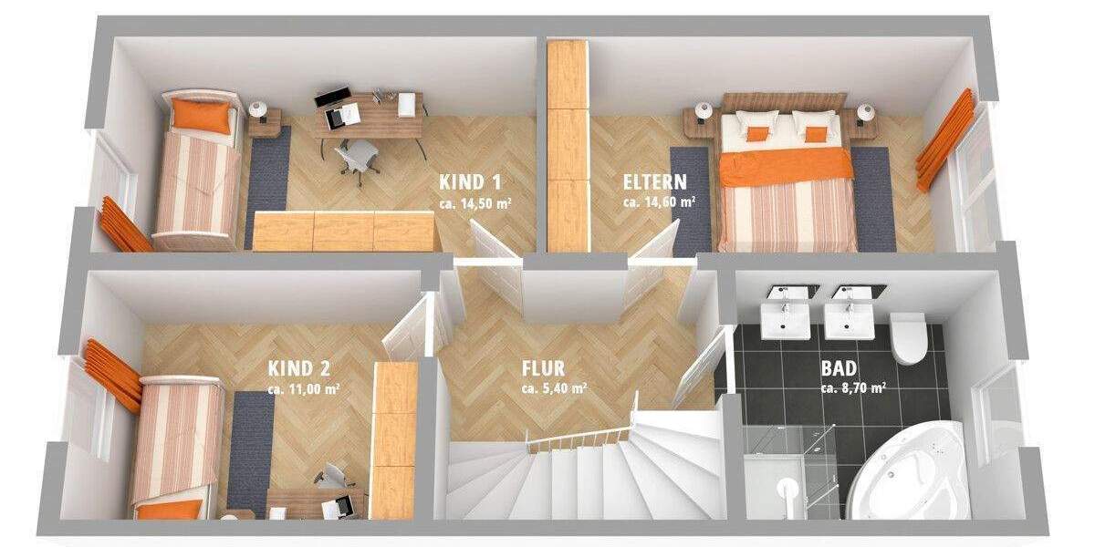 Reihenendhaus Nürnberg Gebersdorf - 5 Zimmer, 146 m&sup2;, 649.000&euro; | Angebot:25732352