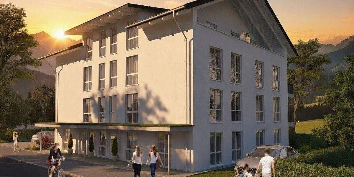 Etagenwohnung Sonthofen - 2 Zimmer, 60 m&sup2;, 420.000&euro; | Angebot:25708223