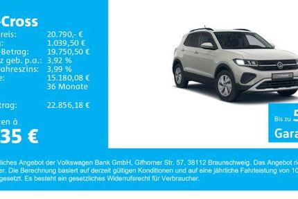 VW T-Cross 7.000 km 20.690 &euro; Gersthofen 86368