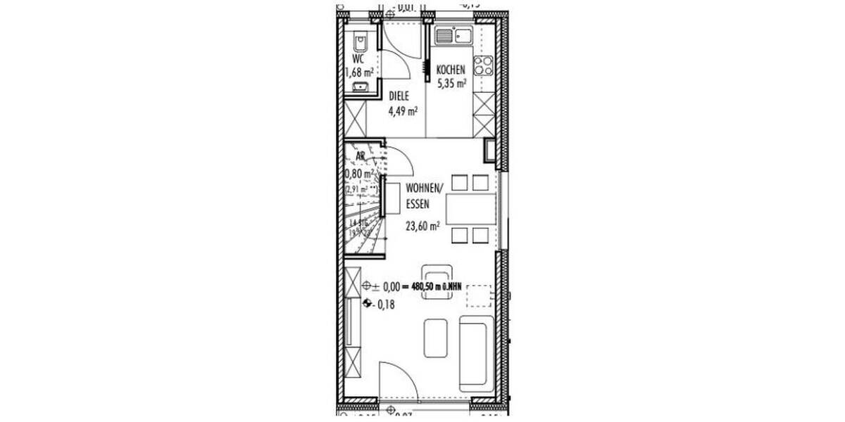 Reihenendhaus Bad Aibling - 5 Zimmer, 103 m&sup2;, 660.000&euro; | Angebot:26418075