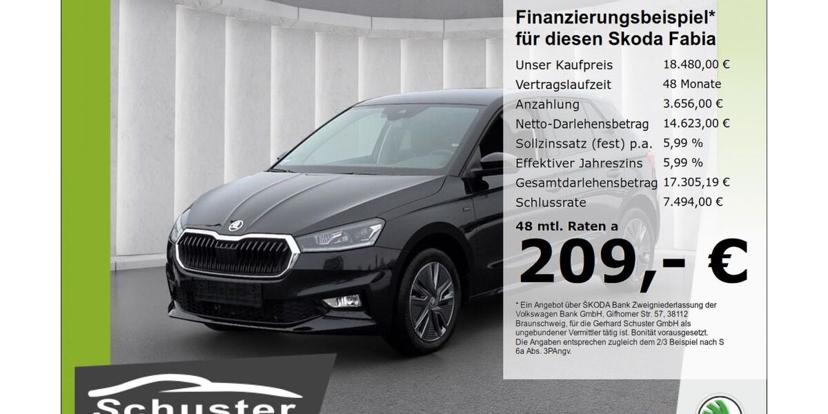 Skoda Fabia 9.210 km 18.279 &euro; Ruhstorf 94099