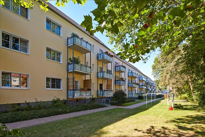 Erdgeschoßwohnung Halle (Saale) Frohe Zukunft - 2 Zimmer, 46 m&sup2;, 435&euro; | Angebot:25424470