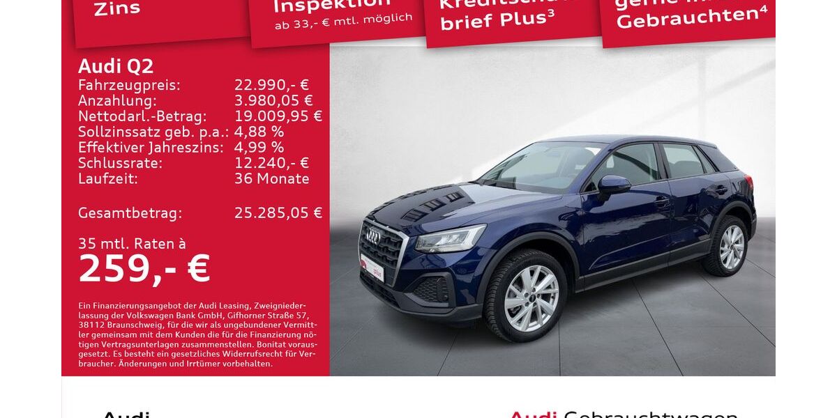 Audi Q2 26.082 km 22.285 &euro; Dresden 01067