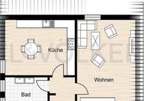 3ZBK OberWohnung zu vermieten