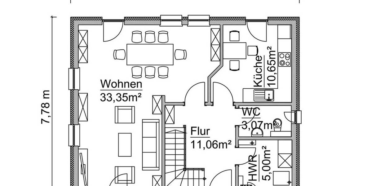 Einfamilienhaus Wallendorf Wallendorf (Luppe) - 4 Zimmer, 121 m&sup2;, 354.700&euro; | Angebot:25738856