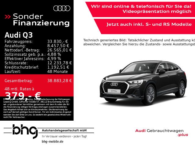 Audi Q3 25.921 km 33.830 € Rottweil 78628