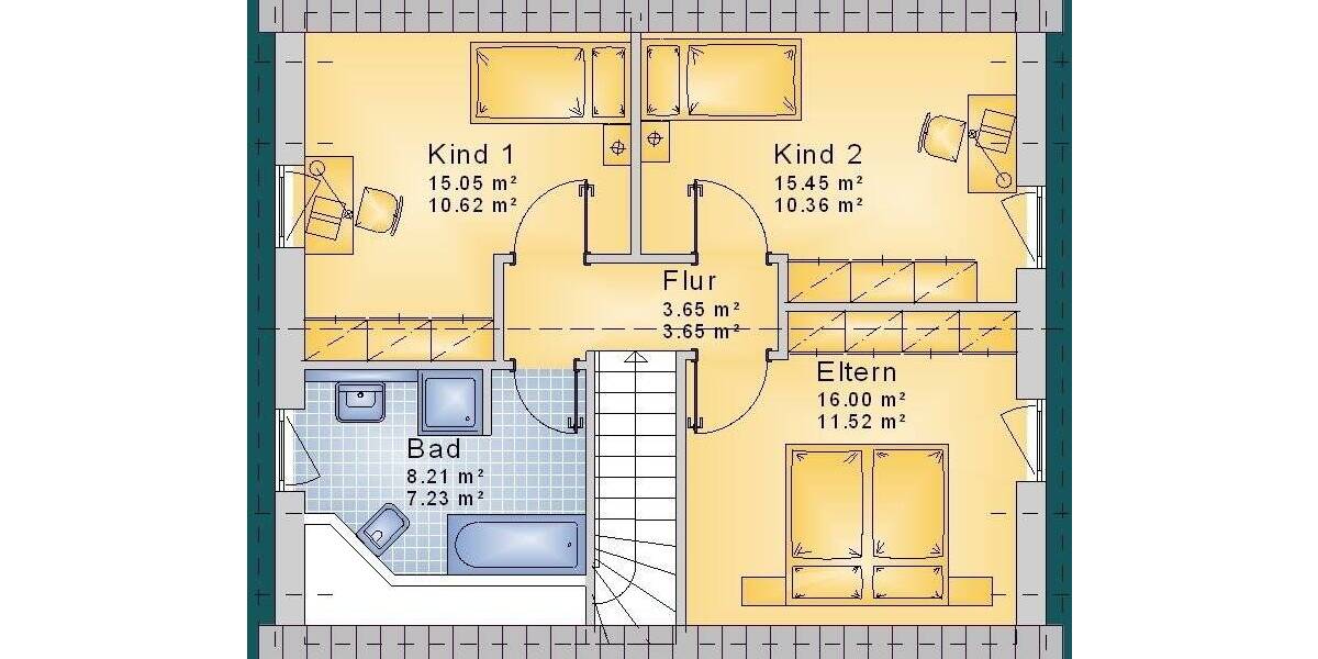 Einfamilienhaus Wagenfeld - 4 Zimmer, 106 m&sup2;, 314.900&euro; | Angebot:25705198