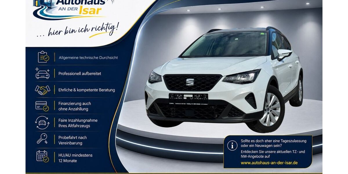 Seat Arona 20.300 km 18.590 &euro; Plattling 94447