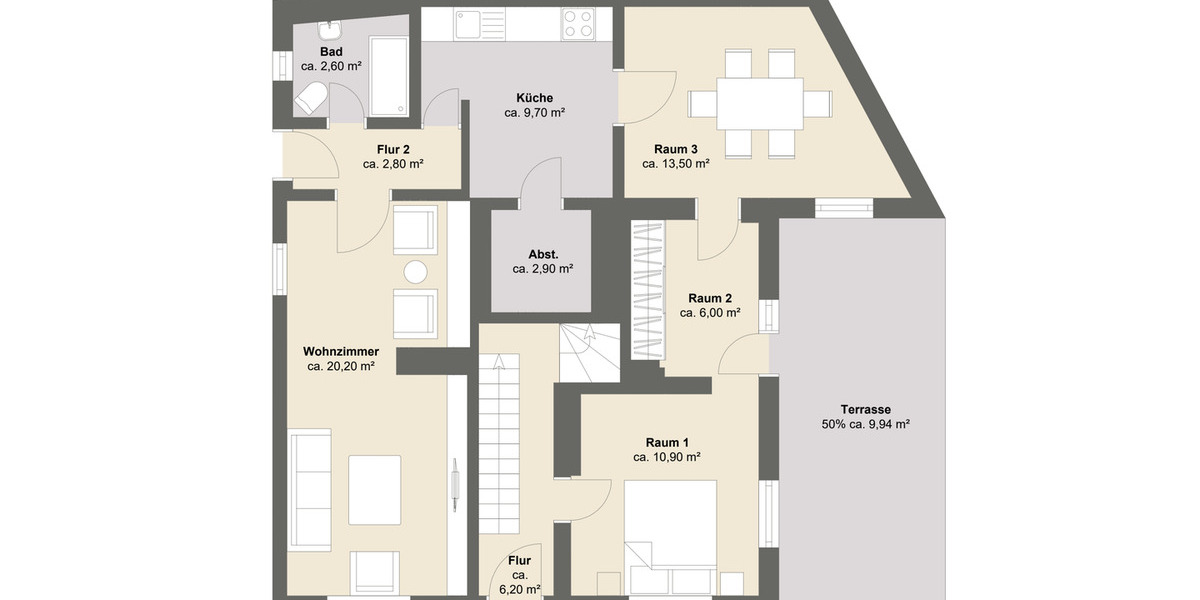 Einfamilienhaus Miesbach - 6 Zimmer, 114 m&sup2;, 615.000&euro; | Angebot:26220548