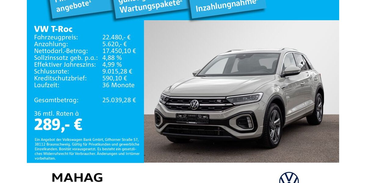 VW T-Roc 32.372 km 22.480 &euro; München 81825