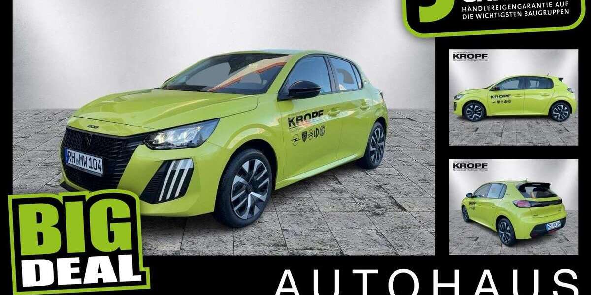 Peugeot 208 4.990 km 22.990 &euro; Erlangen 91058