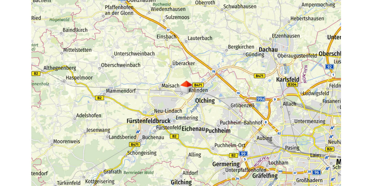 WINDISCH IMMOBILIEN - Für Kapitalanleger - gepflegtes Zweifamilienhaus auf großem Grundstück - Zweifamilienhaus Gernlinden Gernlinden | Angebot:26447295