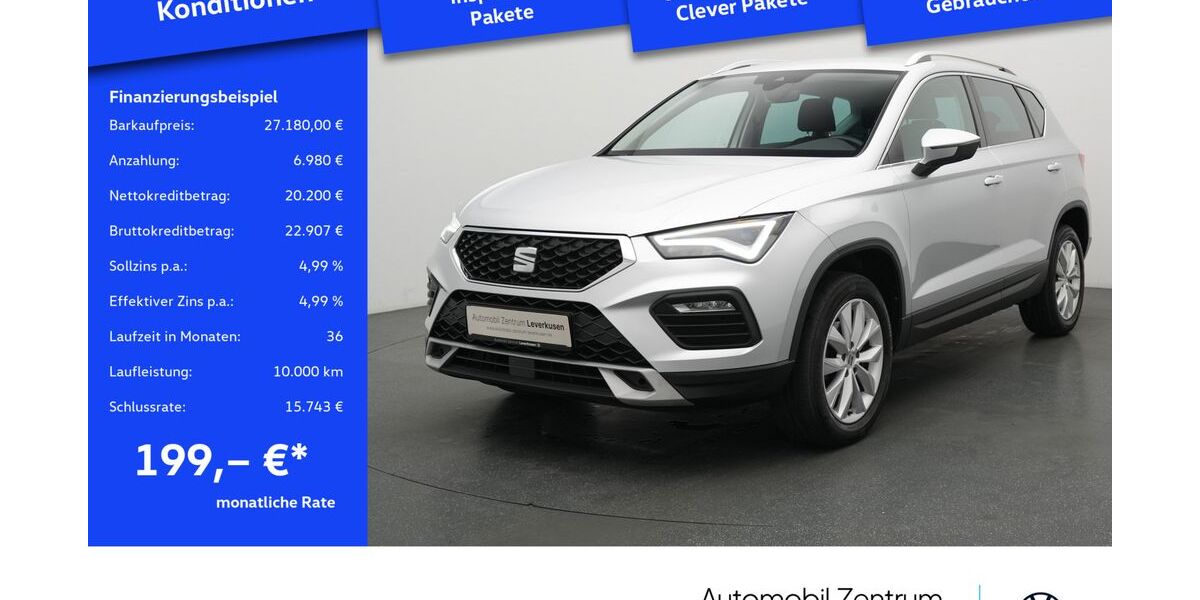 Seat Ateca 65.525 km 27.180 &euro; Leverkusen 51379