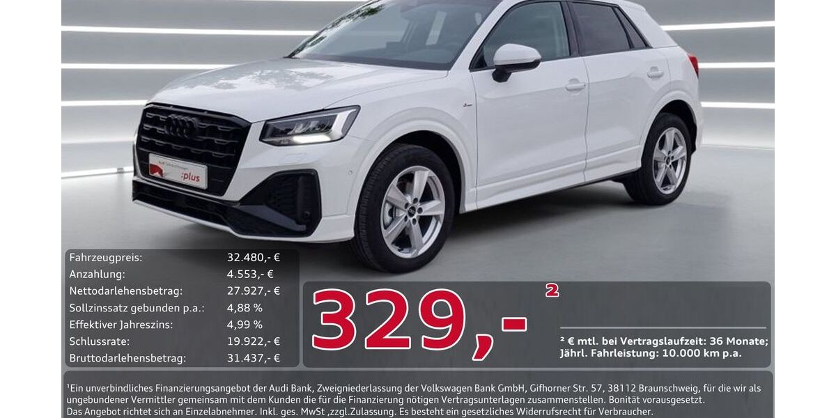 Audi Q2 16.900 km 30.980 &euro; Ingolstadt 85057