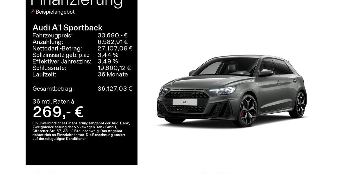 Audi A1 7.523 km 33.690 &euro; Hofheim 65719