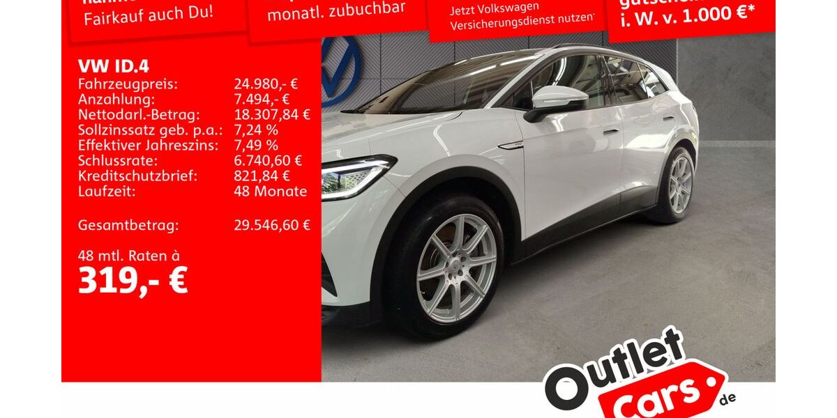 VW ID.4 69.424 km 24.980 &euro; Frankfurt 60326