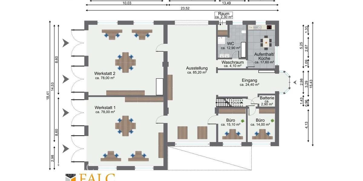 Gewerbeobjekt Parchim - 1.500&euro; | Angebot:26442070