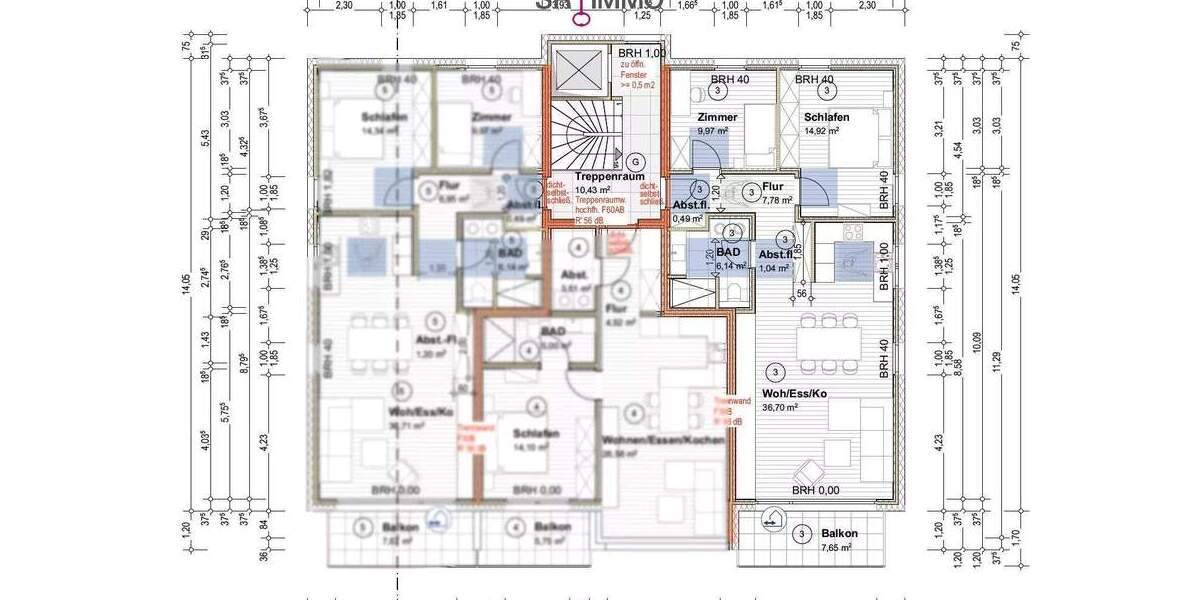 Etagenwohnung Körperich - 3 Zimmer, 78 m&sup2;, 297.475&euro; | Angebot:26243374