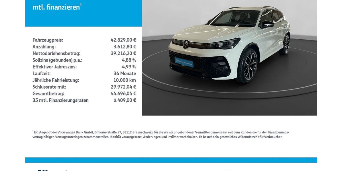 VW Tiguan 64.300 km 42.829 &euro; Mühlhausen/Thüringen 99974